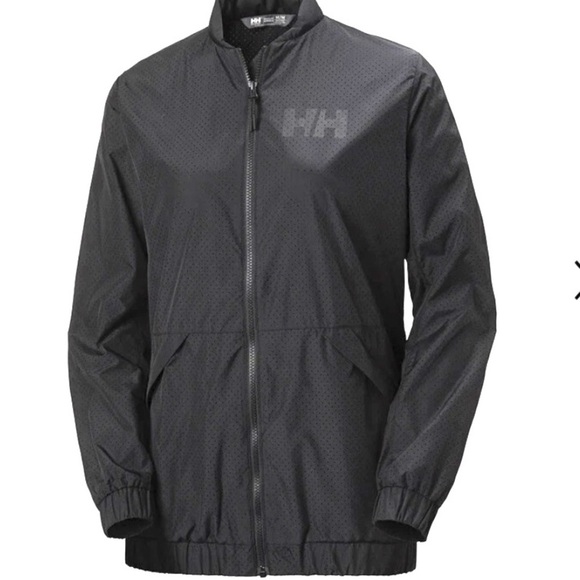 Helly Hansen NWT Scape Long Packable Jacket, Women’s, Black, Size XL - Picture 1 of 16